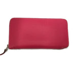 Hermes Azap Classic Leather Long Wallet Pink — view 3