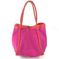 Hermes Shoulder Bag Sac Baga GM Cotton Pink