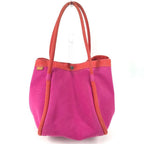 Hermes Shoulder Bag Sac Baga GM Cotton Pink