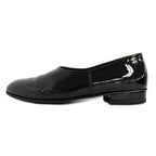 Chanel Loafers 25 C Black Coco Mark 37 Patent Leather Enamel