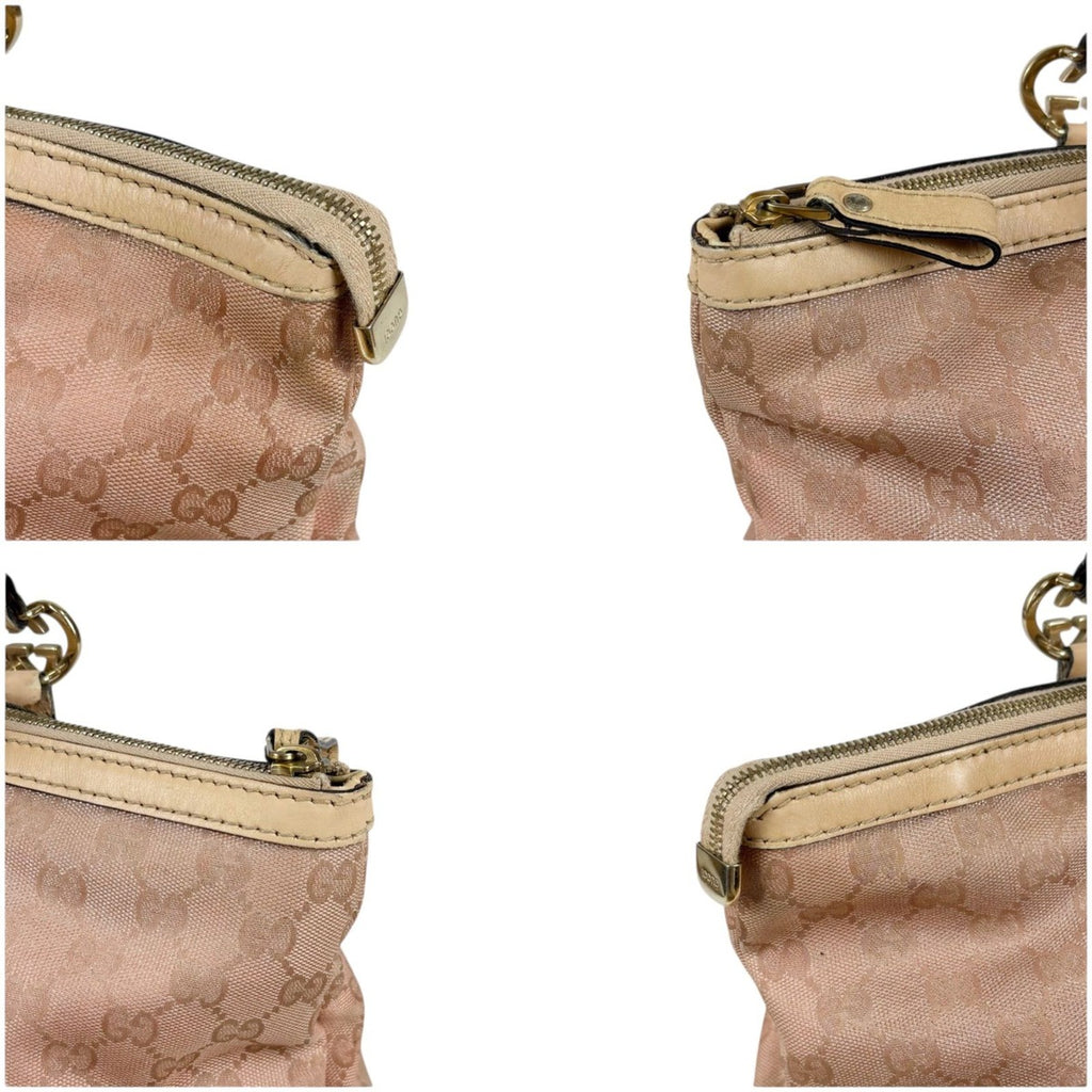 Gucci GG Canvas Tote Pink Beige Bree — view 4