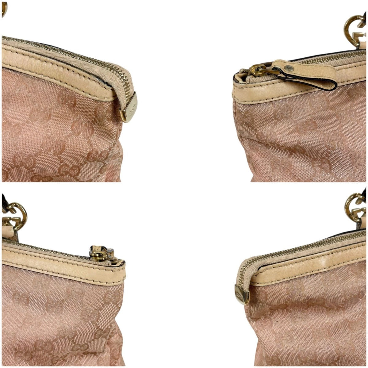 Gucci GG Canvas Tote Pink Beige Bree — view 4