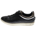 Louis Vuitton Monogram Luxembourg Line Low Cut Sneakers Black Silver Ms0240