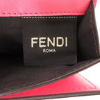 Fendi Baguette Micro Trifold Wallet 8 M0395 Leather Pink 1780 — view 7