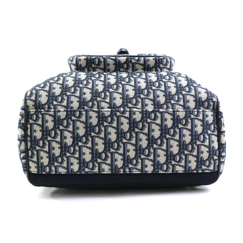 Christian Dior Backpack Oblique Saddle — view 4
