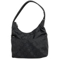 Gucci GG Pattern Shoulder Bag One Nylon Black