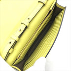 Gucci Interlocking 2-Way Shoulder Bag Wallet Lime Yellow Leather — view 8