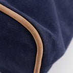 Hermes Bolide Pouch 25 Cotton Canvas Navy Blue — view 5