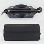 Fendi Mini Vitheway Black Shoulder Bag Handbag 2-Way Leather 8 Bl135 — view 6
