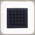 Bottega Veneta Intrecciato Calfskin Black Deep Blue Folding Coin Purse