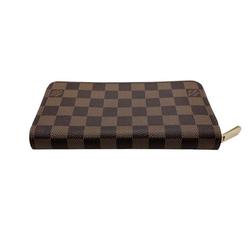 Louis Vuitton Damier Round Long Wallet Zippy — view 6