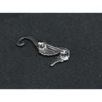 Hermes Seahorse Pin Badge Brooch Silver — view 2