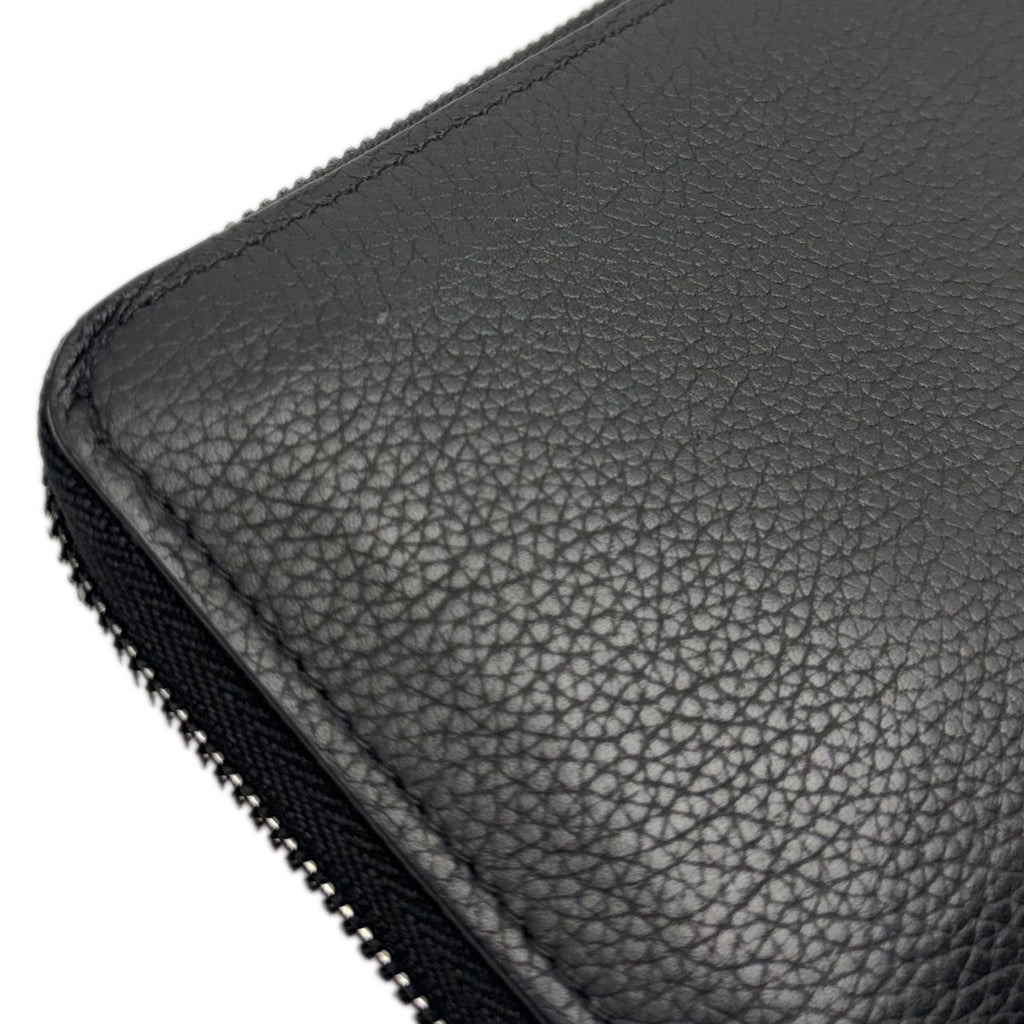 Louis Vuitton Wallet Aerogram Zippy Leather Black — view 8