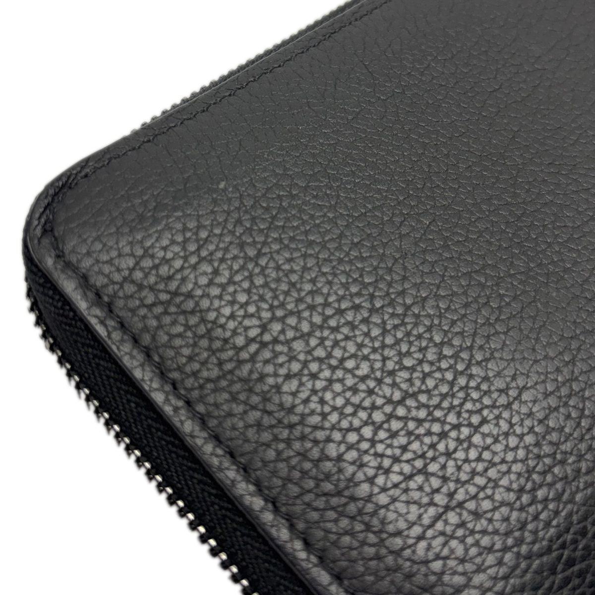 Louis Vuitton Wallet Aerogram Zippy Leather Black — view 8