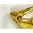 Yves Saint Laurent Dolphin Motif Pin Brooch GP — view 2