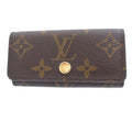 Louis Vuitton Multicles IC Chip Monogram Brown 4-ring Key Case 1900