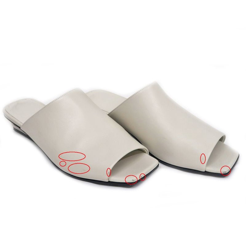 Hermes Idol Mule Z Size 37 Ivory Apparel Shoes — view 2