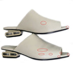 Hermes Idol Mule Z Size 37 Ivory Apparel Shoes — view 3