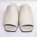 Hermes Idol Mule Z Size 37 Ivory Apparel Shoes — view 5
