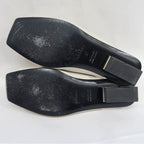 Hermes Idol Mule Z Size 37 Ivory Apparel Shoes — view 8