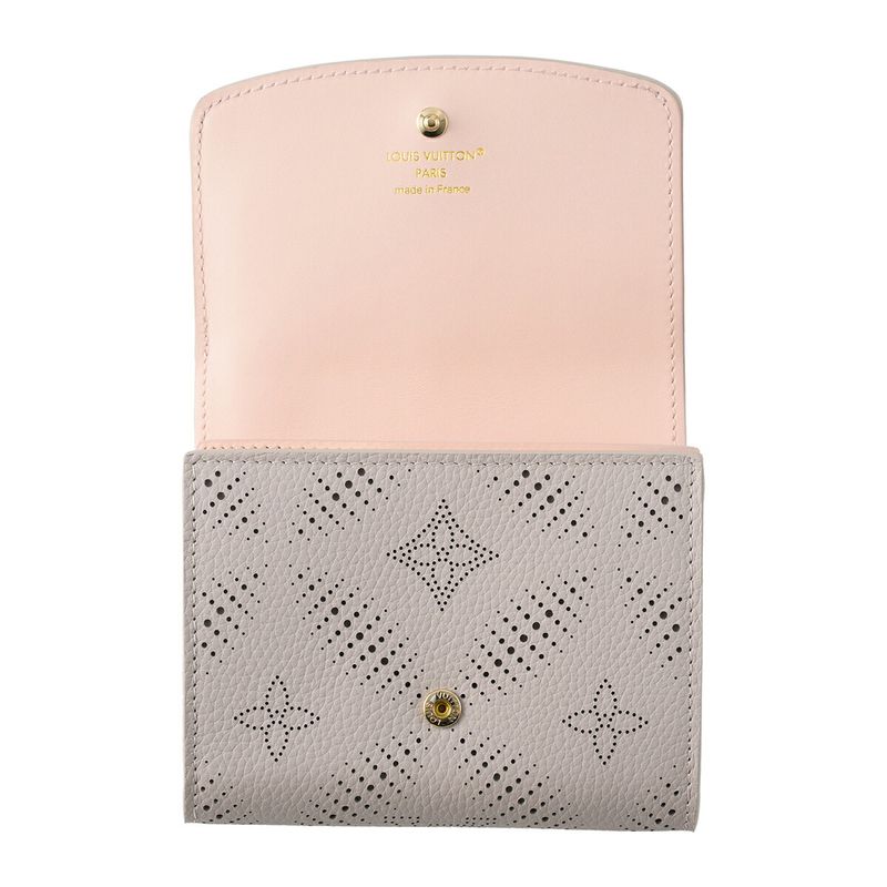 Louis Vuitton Portefeuille Iris Compact Bloom Gray Pink — view 4