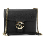 Gucci Shoulder Bag Dollar Calf Black