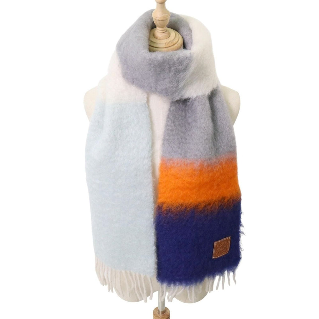 Loewe Mohair Woolstrip Scarf — view 2