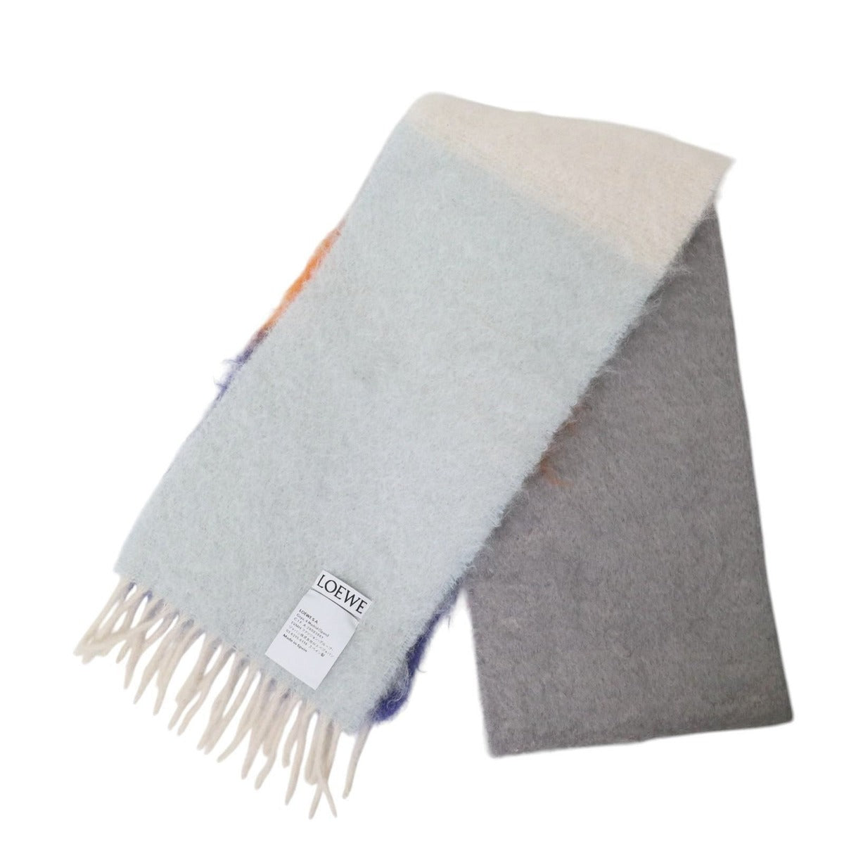 Loewe Mohair Woolstrip Scarf — view 4
