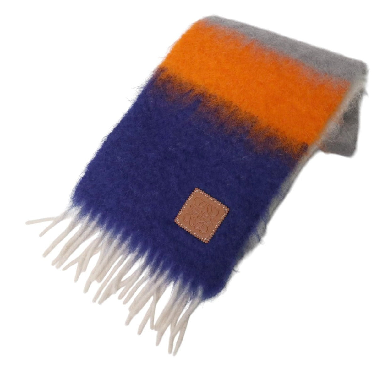 Loewe Mohair Woolstrip Scarf — view 5