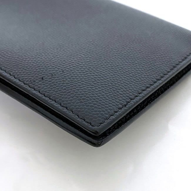 Saint Laurent Folding Long Wallet Black Tgn — view 4