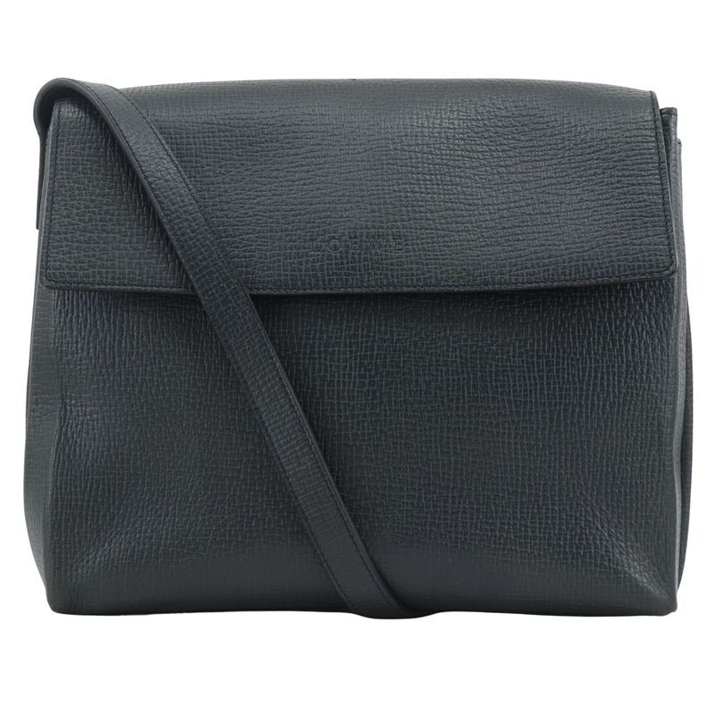 Loewe One Shoulder Leather Gray Bag