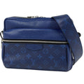 Louis Vuitton Outdoor Messenger PM Monogram Shoulder Bag Taigarama Cobalt