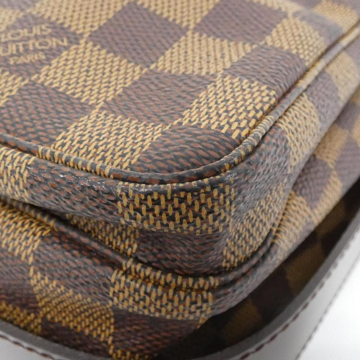 Louis Vuitton Damier Naviglio Shoulder Bag Ebene — view 3