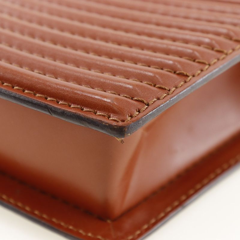 Louis Vuitton Prebour 2-Way Clutch Epi Leather Kenyan Brown Vi1921 — view 5