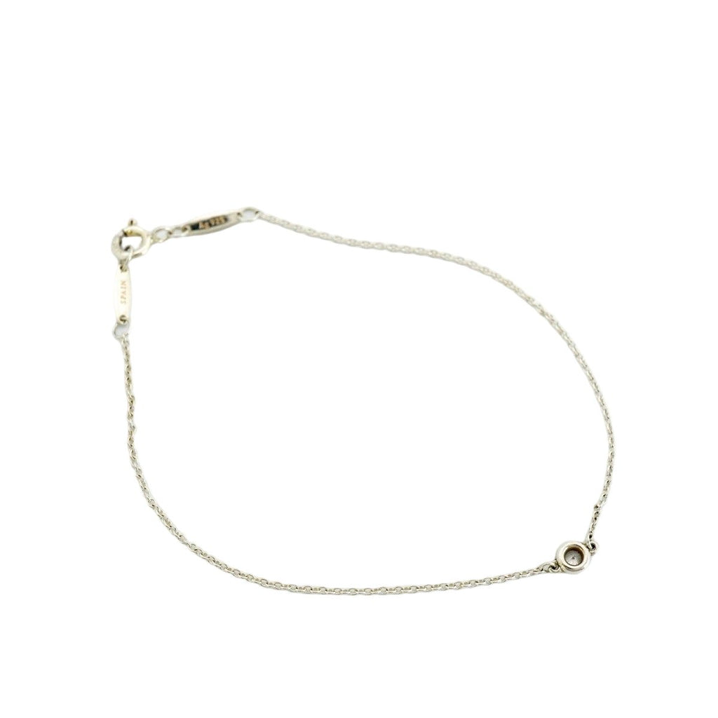 Tiffany & Co Bracelet by the Yard 925 Sterling Silver Diamond — view 2