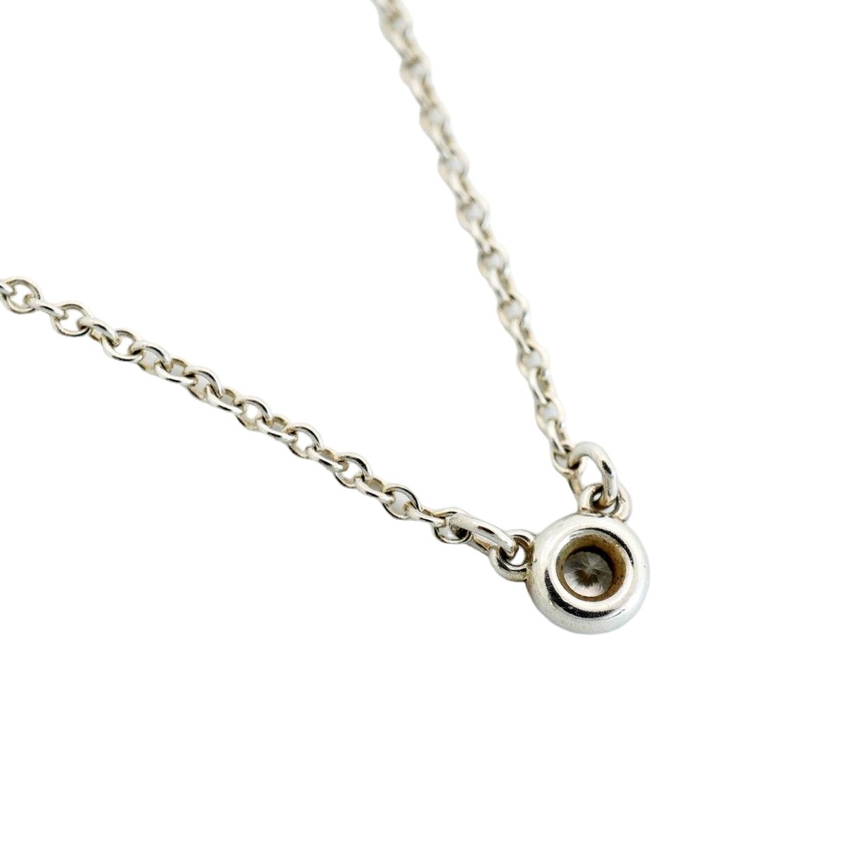 Tiffany & Co Necklace by the Yard 925 Sterling Silver Diamond — view 2