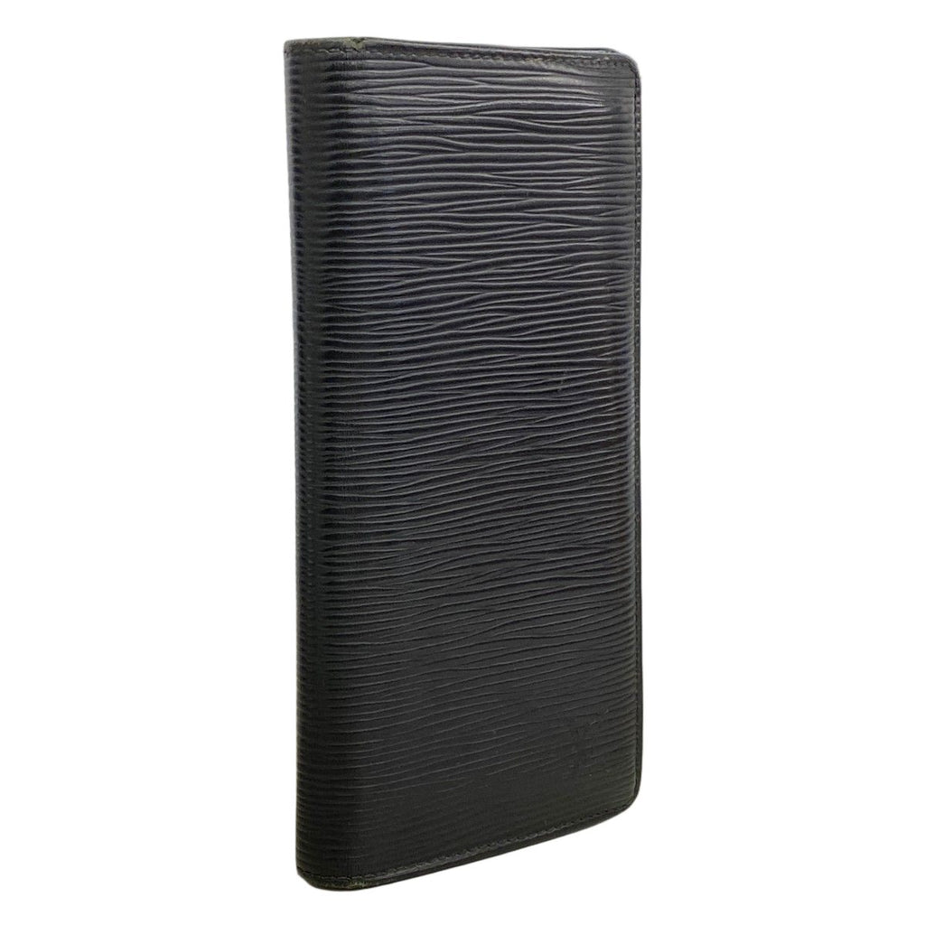 Louis Vuitton Wallet Epi Portefeuille Brazza Noir — view 2