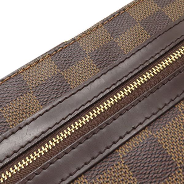 Louis Vuitton Shoulder Bag Pochette Bosfort Damier Canvas Ebene — view 6