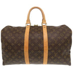 Louis Vuitton Keepall 45 Monogram Brown Boston Bag 1299 — view 2