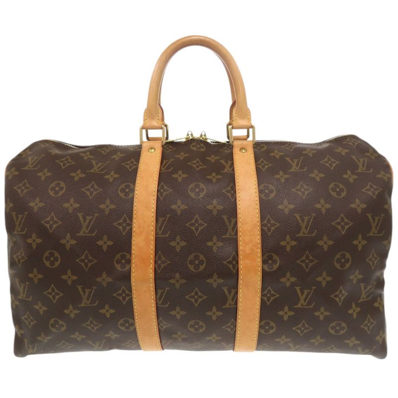 Louis Vuitton Keepall 45 Monogram Brown Boston Bag 1299 — view 2