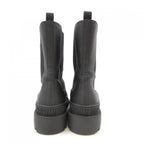 Christian Dior Trial Size 36 Calfskin Black Boots — view 5