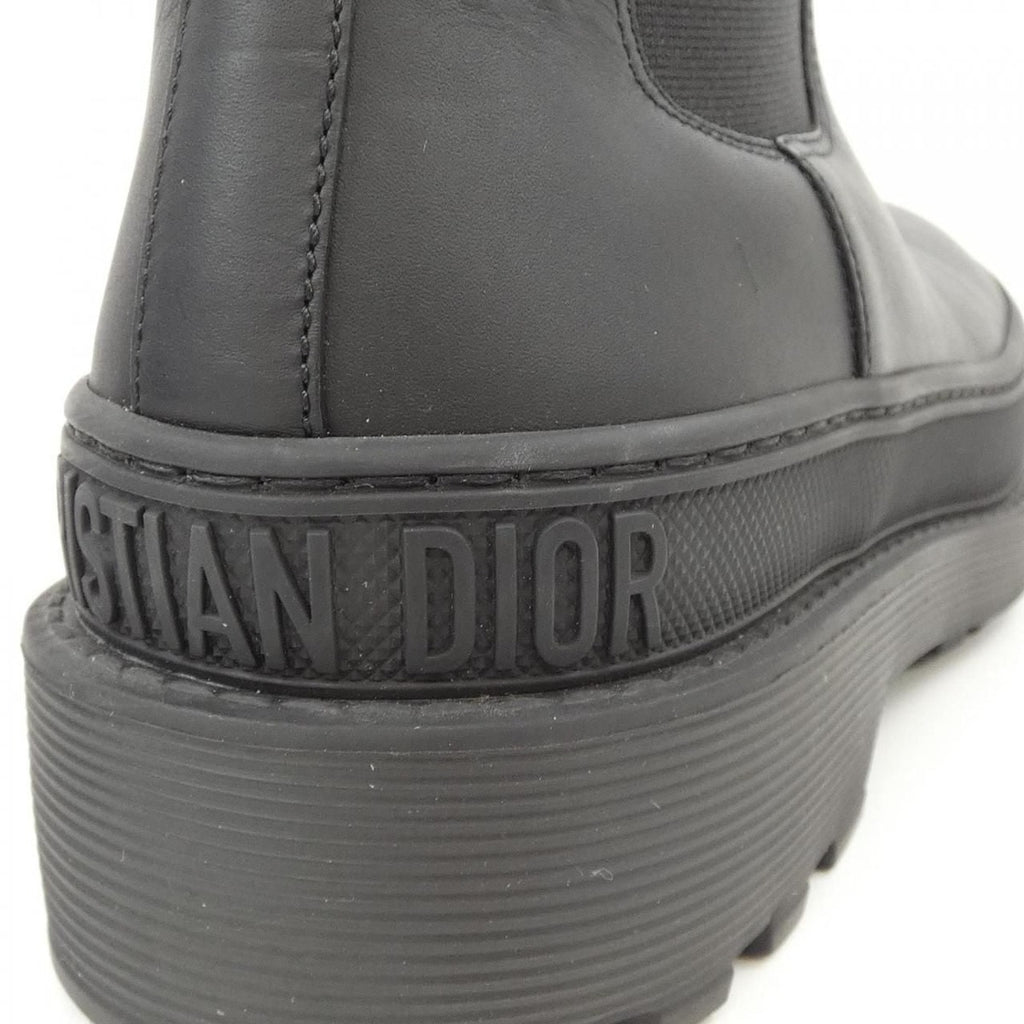 Christian Dior Trial Size 36 Calfskin Black Boots — view 6