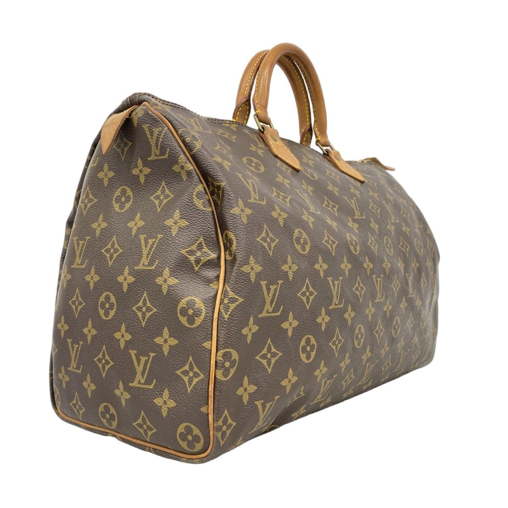 Louis Vuitton Handbag Monogram Speedy 40 Brown — view 2