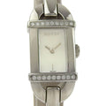 Gucci Stainless Steel Diamond Quartz Analog Display White Shell