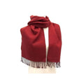 Loewe Muffler Anagram Dark Gray 75% Wool 25% Angora Fringe Scarf