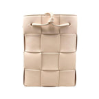 Bottega Veneta Shoulder Bag Small Cassette Bucket Lambskin Pink — view 3