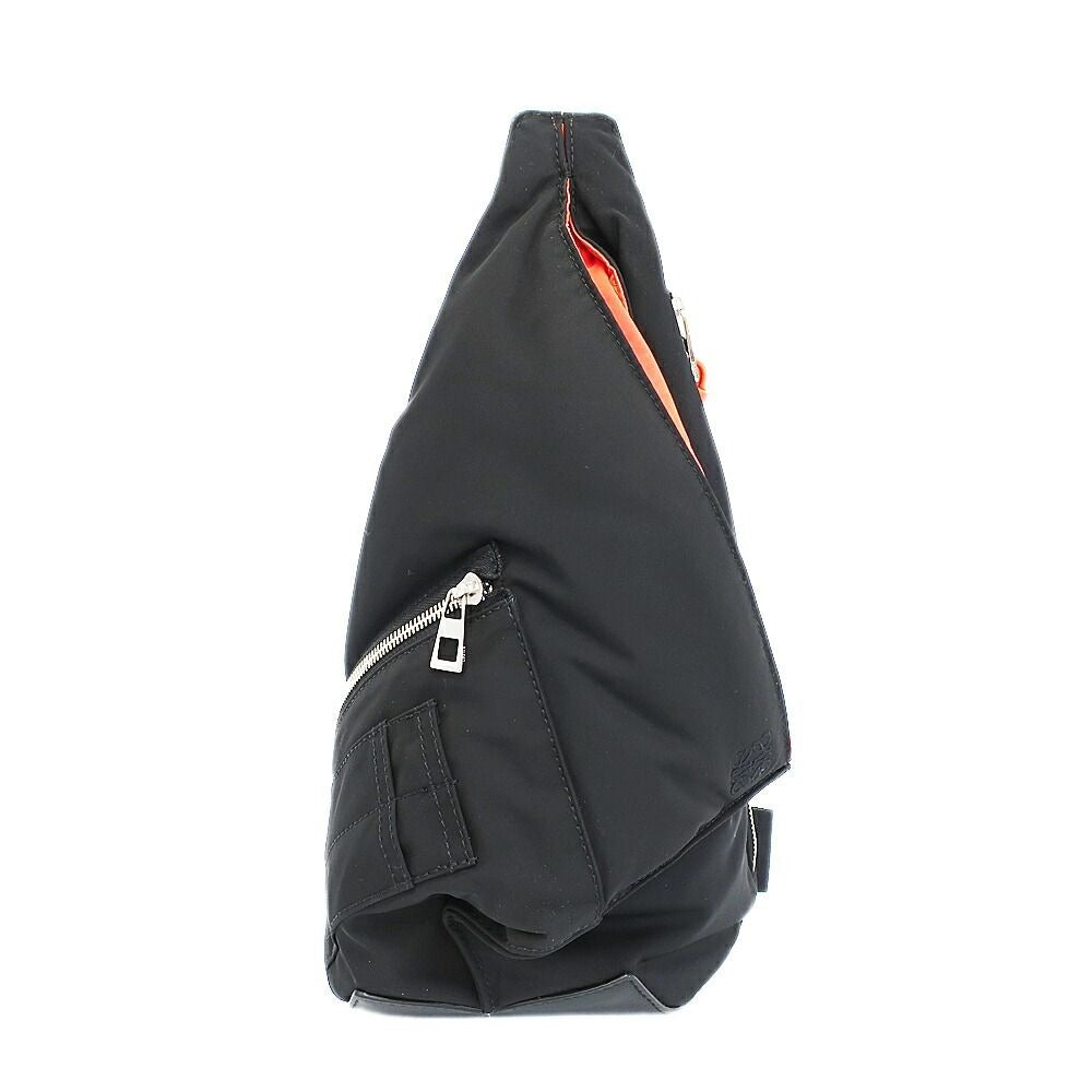 Loewe Anton Sling Puffer Shoulder Bag S Ring Black
