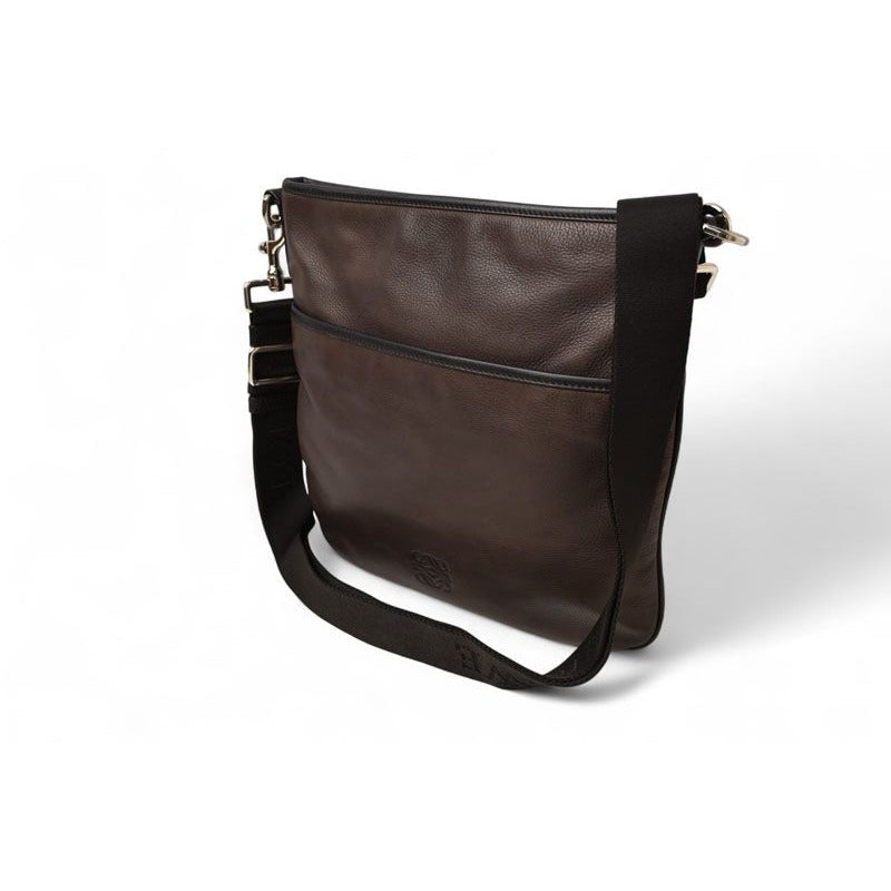 Loewe Shoulder Bag Crossbody Anagram Dark Brown Vintage — view 3