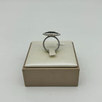 Chanel CC Logo Ring Black — view 7