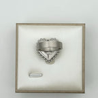 Chanel CC Logo Ring Black — view 8